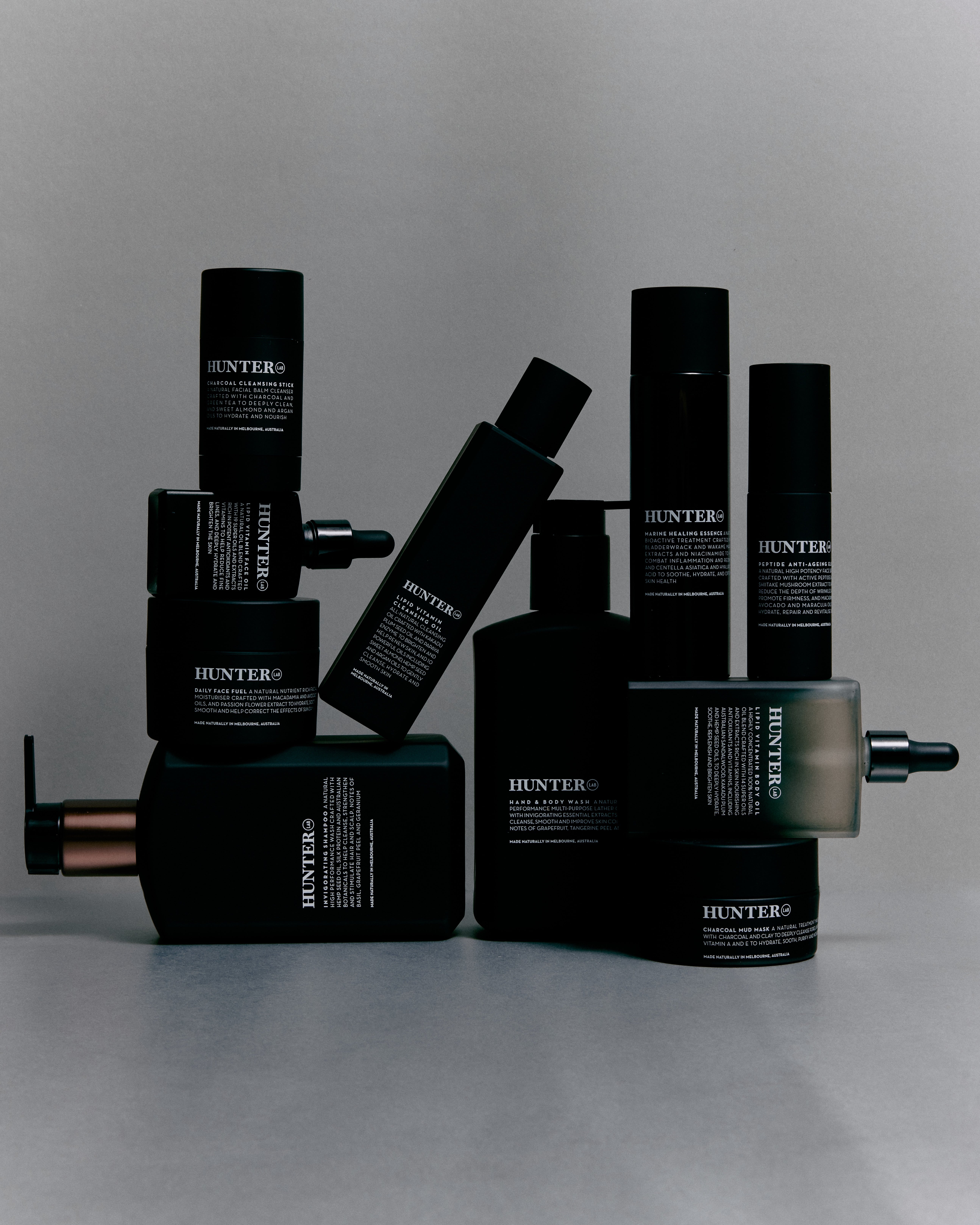 Montague Brand Agency Brand Identity Hunter Lab