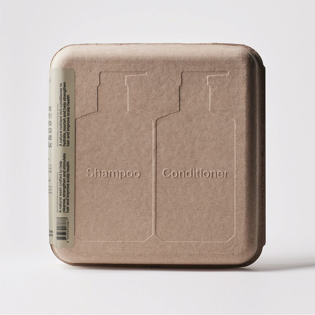 Hunter Lab Sustainable Luxury Packaging; Hair - Back