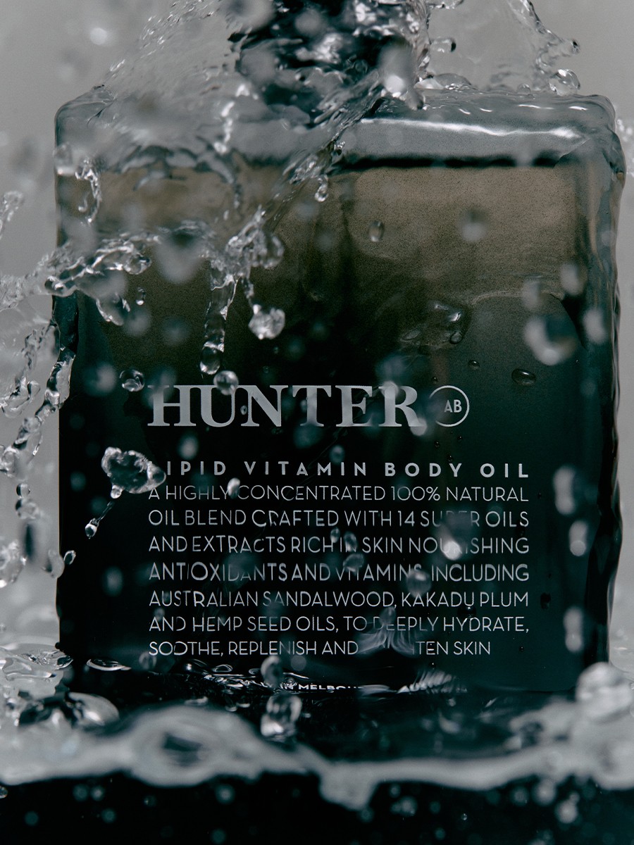 Montague Brand Agency Packaging Hunter Lab Lipid Vitamin Body Oil